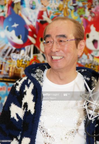 TOKYO, JAPAN - DECEMBER 2: Comedian Ken Shimura attends the 'Yo-Kai Watch' movie PR event on December 2, 2014 in Tokyo, Japan. (Photo by Sports Nippon/Getty Images)